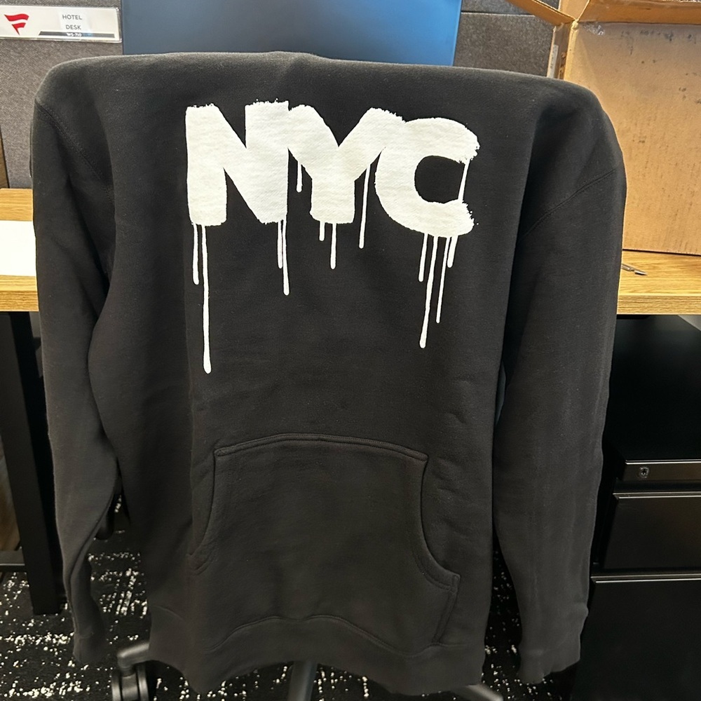 Black NYC Graphic Hoodie